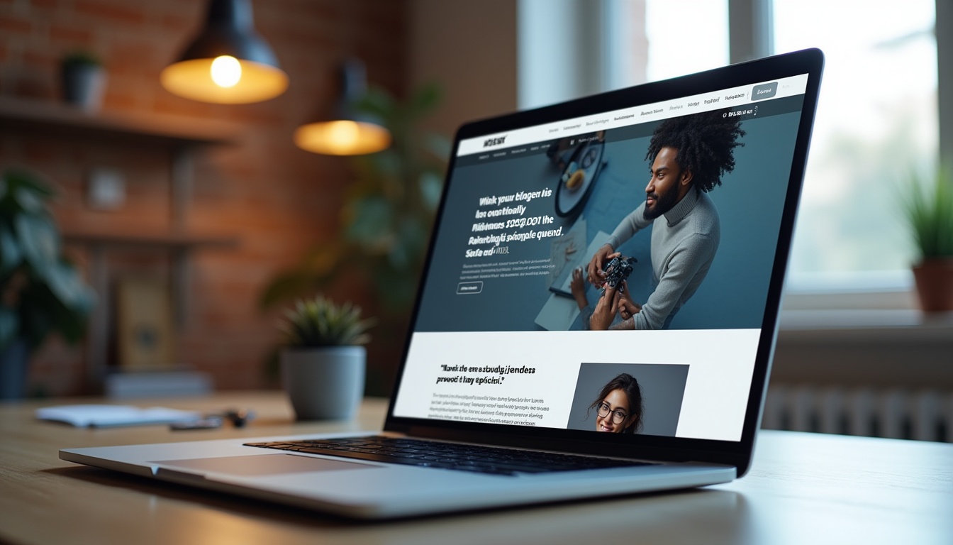 Ilustrație digitală cu simboluri de creare site și alegere provider